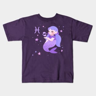 Pisces Mermaid Kids T-Shirt